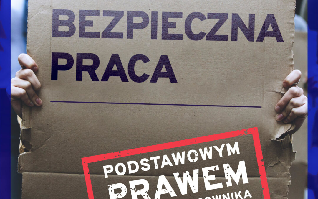 28 kwietnia obchodzimy -Światowy Dzień Bezpieczeństwa i Ochrony Zdrowia w Pracy.